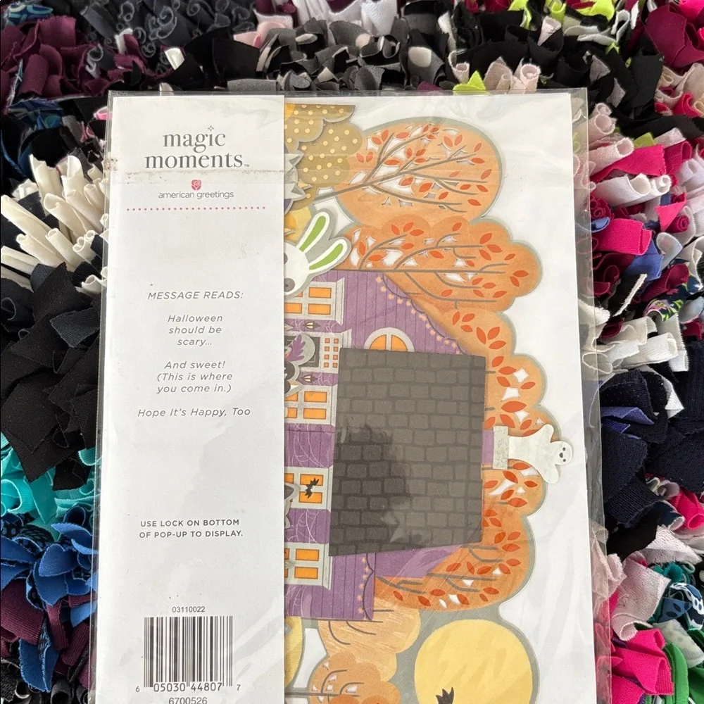 🆕American Greetings-Magic Moments Halloween Pop Up Card